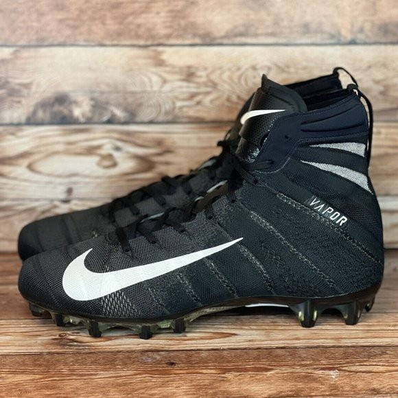NEW Nike Vapor Untouchable 3 Elite Black Cleats (AO3006-010) Men\'s Size 13.5 main image 8
